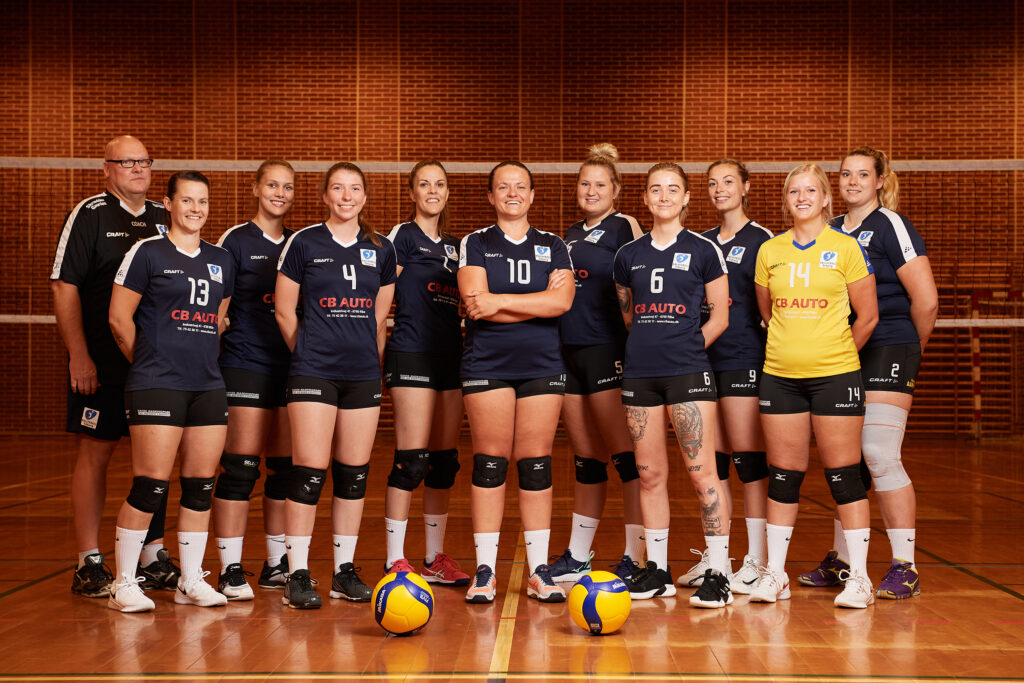 Damehold 1.Division VOLLEYBALL Esbjerg